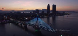 view of Vietnam from sky