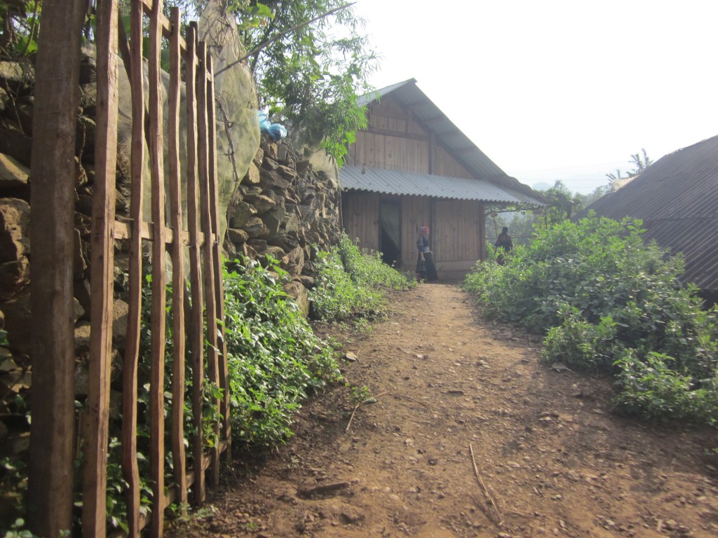 H'Mong House at Ba Nha Bridge