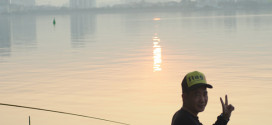 Hanoi fisherman