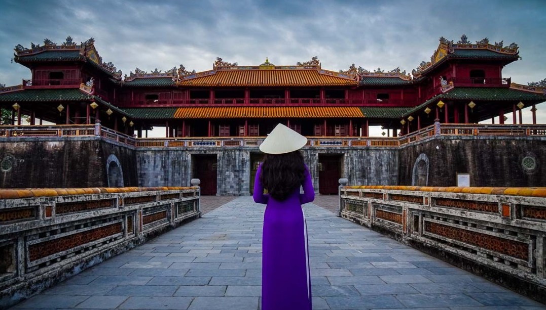 Imperial City of Hue with Aodai
