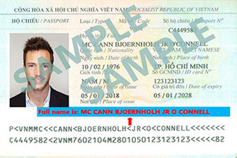 Passport scan